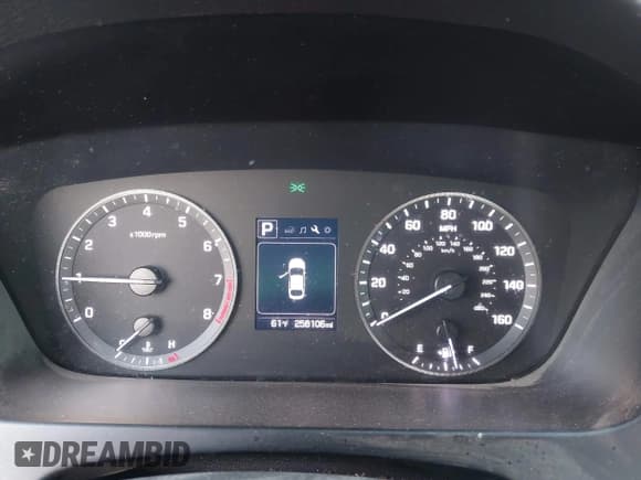 ✅ 2017 Hyundai Sonata 2.4L • VIN: 5NPE24AF9HH574816 • Лот: 43352577. Опубликован ранее на IAAI с пробегом 258 106 миль. Бесплатный доступ к архиву аукционных продаж из США и подробный отчёт об истории автомобиля на DreamBid. Изображение 7.