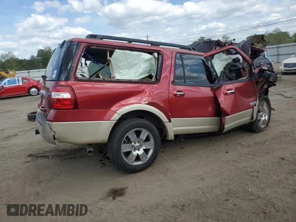 ✅ 2008 Ford Expedition Max Eddie Bauer • VIN: 1FMFK17578LA32350 • Lot: 53685305. Listed on Copart with Not provided. Free auction sales archive from the USA and detailed vehicle history report at DreamBid. Image 3.
