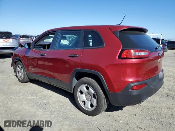 ✅ 2016 Jeep Cherokee Sport • VIN: 1C4PJLABXGW265576 • Лот: 87277715. Опубликован ранее на Copart с пробегом 68 899 миль. Бесплатный доступ к архиву аукционных продаж из США и подробный отчёт об истории автомобиля на DreamBid. Изображение 2.