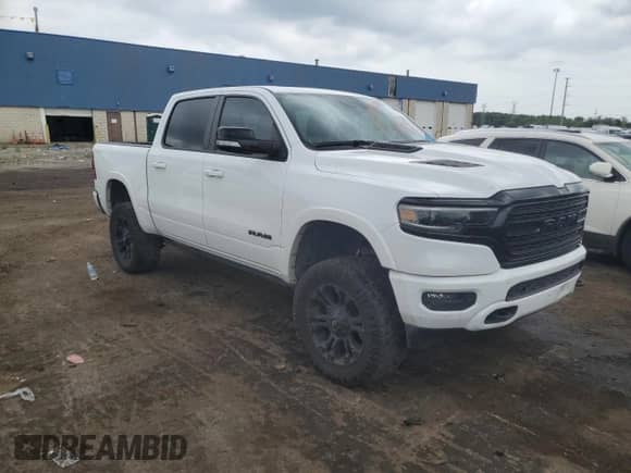 2021 Ram 1500 Limited with VIN 1C6SRFHT0MN646347, listed as a Copart auction lot 66373245 with 10,365 mi miles and Clean title. Bid and sale history available at DreamBid. Image 4.