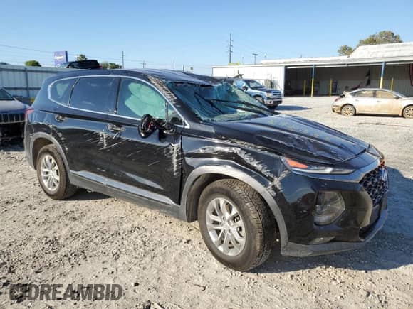 2019 Hyundai Santa Fe SEL z VIN 5NMS33AD7KH082136, wystawiony jako Copart lot #82579675 z przebiegiem 107 265 mil mil oraz Szkoda całkowita • Salvage title. Historia ofert i sprzedaży dostępna na DreamBid. Obrazek 4.