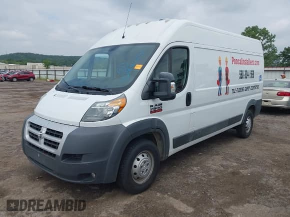 ✅ 2014 Ram ProMaster Cargo • VIN: 3C6TRVDG0EE105361 • Lot: 42847294. Listed on IAAI with 184,169 mi. Free auction sales archive from the USA and detailed vehicle history report at DreamBid. Image 2.