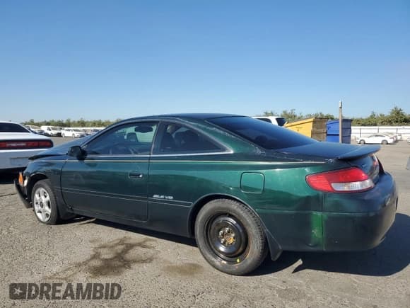 ✅ 2001 Toyota Solara SE • VIN: 2T1CF28P81C499095 • Lot: 68779185. Listed on Copart with 134,022 mi. Free auction sales archive from the USA and detailed vehicle history report at DreamBid. Image 2.