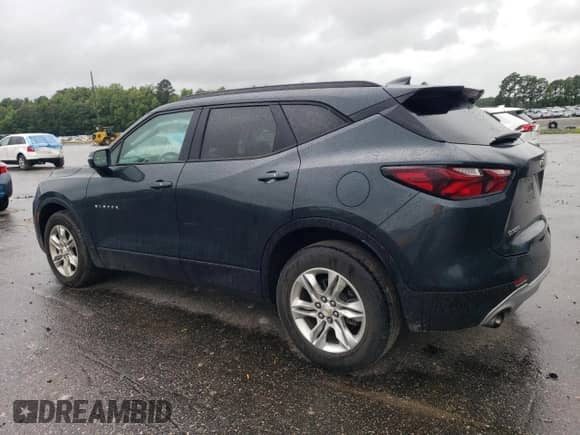 2019 Chevrolet Blazer with VIN 3GNKBCRS5KS622315, listed as a Copart auction lot 66310694 with 57,043 mi miles and Salvage title. Bid and sale history available at DreamBid. Image 2.