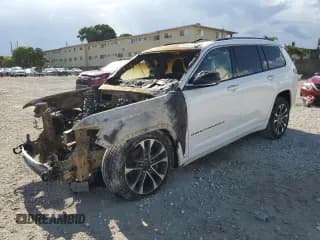 ✅ 2022 Jeep Grand Cherokee Overland • VIN: 1C4RJJDG1N8556165 • Lot: 70954164. Listed on Copart with Not provided. Free auction sales archive from the USA and detailed vehicle history report at DreamBid. Image 1.