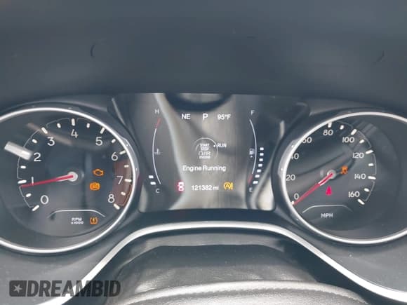 ✅ 2019 Jeep Compass Latitude • VIN: 3C4NJCBB7KT843931 • Lot: 42577151. Listed on IAAI with 121,382 mi. Free auction sales archive from the USA and detailed vehicle history report at DreamBid. Image 7.