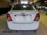 2012 Chevrolet Sonic LTZ with VIN 1G1JE5SH9C4143735, listed as a Copart auction lot 47083355 with 109,585 mi miles and Salvage title. Bid and sale history available at DreamBid. Image 6.