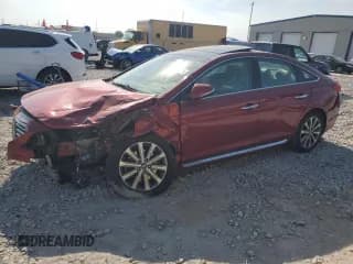 ✅ 2016 Hyundai Sonata Limited • VIN: 5NPE34AF6GH297506 • Lot: 80728835. Listed on Copart with Not provided. Free auction sales archive from the USA and detailed vehicle history report at DreamBid. Image 1.