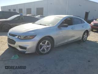 2017 Chevrolet Malibu LS with VIN 1G1ZB5STXHF167991, listed as a Copart auction lot 82425735 with 155,834 mi miles and Salvage title. Bid and sale history available at DreamBid. Image 1.