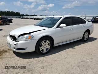 2014 Chevrolet Impala LT с VIN 2G1WB5E34E1160715, выставлен на аукционе Copart как лот 69716525 с пробегом 224 750 миль миль и Списание • Salvage title. История ставок и продаж доступна на DreamBid. Изображение 1.