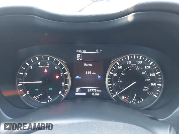 ✅ 2020 Infiniti Q50 Red Sport 400 • VIN: JN1FV7AR8LM660255 • Lot: 41692654. Listed on IAAI with 64,773 mi. Free auction sales archive from the USA and detailed vehicle history report at DreamBid. Image 7.