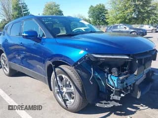 ✅ 2023 Chevrolet Blazer LT • VIN: 3GNKBJRS0PS101479 • Лот: 43158825. Опубликован ранее на IAAI с пробегом 17 759 миль. Бесплатный доступ к архиву аукционных продаж из США и подробный отчёт об истории автомобиля на DreamBid. Изображение 1.
