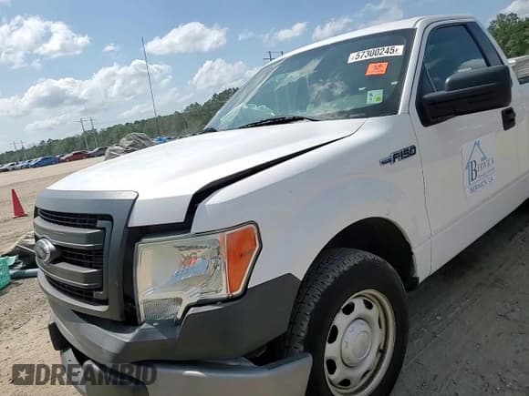 ✅ 2013 Ford F-150 XL • VIN: 1FTMF1CM8DKD83877 • Lot: 57300245. Listed on Copart with 39,564 mi. Free auction sales archive from the USA and detailed vehicle history report at DreamBid. Image 13.