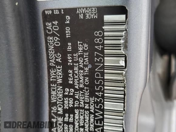 ✅ 2005 BMW 3 Series 330xi • VIN: WBAEW53455PN37488 • Lot: 75438234. Listed on Copart with 198,217 mi. Free auction sales archive from the USA and detailed vehicle history report at DreamBid. Image 12.