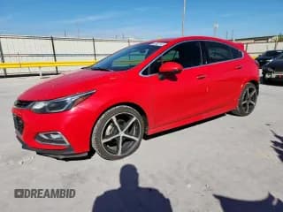 ✅ 2017 Chevrolet Cruze Premier • VIN: 3G1BF6SM0HS585279 • Lot: 90362145. Listed on Copart with 69,248 mi. Free auction sales archive from the USA and detailed vehicle history report at DreamBid. Image 1.