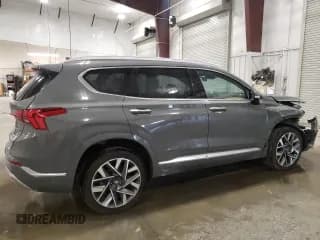 ✅ 2021 Hyundai Santa Fe Calligraphy • VIN: 5NMS5DAL4MH360419 • Lot: 59480634. Wystawiony na Copart z przebiegiem 28 102 mil. Bezpłatny archiwum sprzedaży aukcyjnych z USA i szczegółowy raport historii pojazdu na DreamBid. Zdjęcie 3.