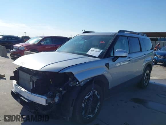 2024 Hyundai Santa Fe SEL z VIN 5NMP24GL4RH022497, wystawiony jako IAAI lot #41034640 z przebiegiem 21 298 mil mil oraz . Historia ofert i sprzedaży dostępna na DreamBid. Obrazek 2.