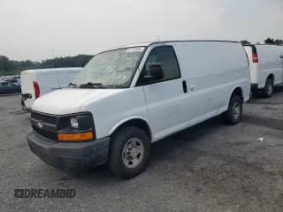 ✅ 2008 Chevrolet Express Cargo • VIN: 1GCGG25C081216722 • Lot: 67107035. Listed on Copart with 270,500 mi. Free auction sales archive from the USA and detailed vehicle history report at DreamBid. Image 1.