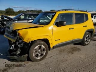 ✅ 2017 Jeep Renegade Sport • VIN: ZACCJAAB8HPE69407 • Лот: 85875355. Опубликован ранее на Copart с пробегом 129 971 миль. Бесплатный доступ к архиву аукционных продаж из США и подробный отчёт об истории автомобиля на DreamBid. Изображение 1.