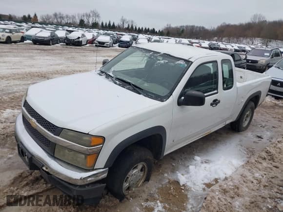 ✅ 2006 Chevrolet Colorado 1LT • VIN: 1GCDT196968279660 • Lot: 43910424. Listed on IAAI with 198,411 mi. Free auction sales archive from the USA and detailed vehicle history report at DreamBid. Image 2.