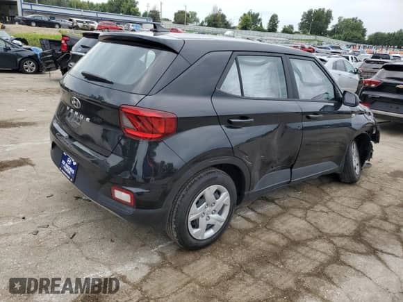 2020 Hyundai Venue SE with VIN KMHRB8A37LU045535, listed as a Copart auction lot 67545914 with 23,790 mi miles and Salvage title. Bid and sale history available at DreamBid. Image 3.