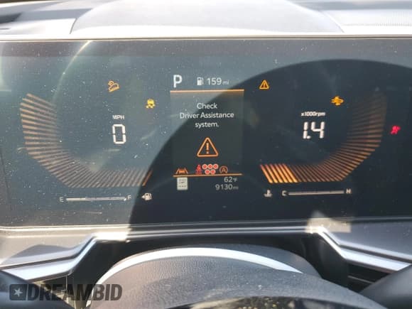 ✅ 2025 Kia Sorento S • VIN: 5XYRLDJC4SG319994 • Lot: 84351295. Listed on Copart with 9,130 mi. Free auction sales archive from the USA and detailed vehicle history report at DreamBid. Image 9.