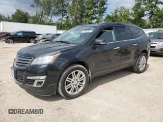 ✅ 2013 Chevrolet Traverse LT • VIN: 1GNKRGKD4DJ100424 • Lot: 70499595. Wystawiony na Copart z przebiegiem 91 363 mil. Bezpłatny archiwum sprzedaży aukcyjnych z USA i szczegółowy raport historii pojazdu na DreamBid. Zdjęcie 1.
