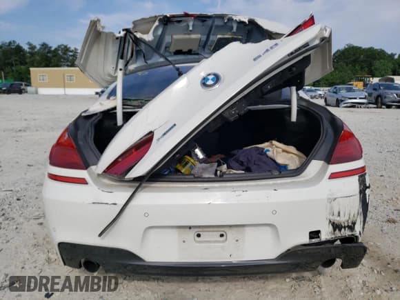 ✅ 2014 BMW 6 Series • VIN: WBALY1C58EDZ73451 • Lot: 59465653. Listed on Copart with 82,207 mi. Free auction sales archive from the USA and detailed vehicle history report at DreamBid. Image 6.