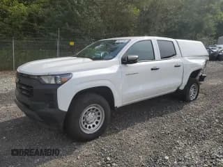 ✅ 2024 Chevrolet Colorado 2WD Work Truck • VIN: 1GCGSBEC3R1282908 • Лот: 68001745. Опубликован ранее на Copart с пробегом 17 746 миль. Бесплатный доступ к архиву аукционных продаж из США и подробный отчёт об истории автомобиля на DreamBid. Изображение 1.
