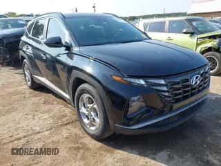 2022 Hyundai Tucson SEL with VIN 5NMJB3AE3NH133093, listed as a IAAI auction lot 43159380 with 33,721 mi miles and . Bid and sale history available at DreamBid. Image 1.