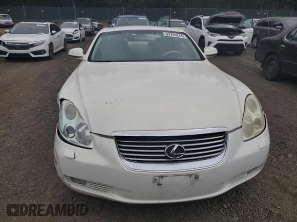 ✅ 2002 Lexus SC 430 • VIN: JTHFN48Y020018514 • Lot: 67766244. Listed on Copart with 86,776 mi. Free auction sales archive from the USA and detailed vehicle history report at DreamBid. Image 5.