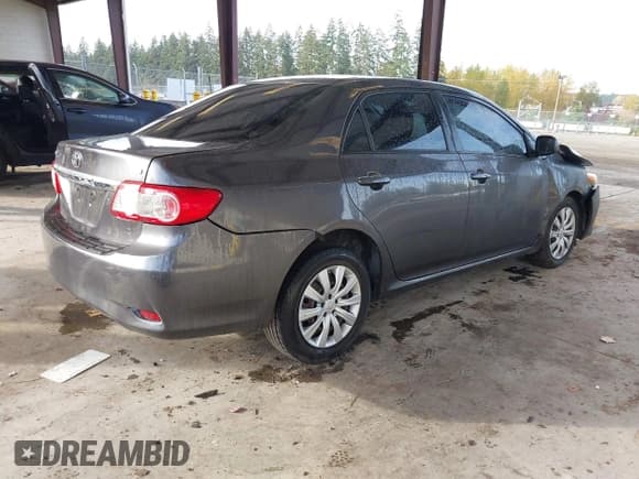 ✅ 2012 Toyota Corolla L • VIN: JTDBU4EE6C9169920 • Lot: 43583387. Listed on IAAI with 170,726 mi. Free auction sales archive from the USA and detailed vehicle history report at DreamBid. Image 4.