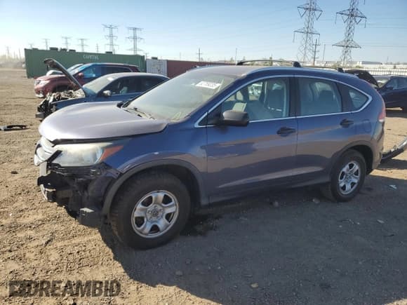 ✅ 2014 Honda CR-V LX • VIN: 5J6RM4H39EL075118 • Лот: 82769235. Опубликован ранее на Copart с пробегом 229 005 миль. Бесплатный доступ к архиву аукционных продаж из США и подробный отчёт об истории автомобиля на DreamBid. Изображение 1.