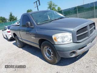 ✅ 2008 Dodge 1500 ST • VIN: 1D7HA16K98J147069 • Лот: 43027079. Опубликован ранее на IAAI с пробегом 148 954 миль. Бесплатный доступ к архиву аукционных продаж из США и подробный отчёт об истории автомобиля на DreamBid. Изображение 1.