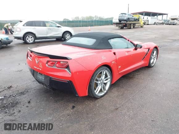2016 Chevrolet Corvette Z51 2LT with VIN 1G1YK3D77G5105789, listed as a IAAI auction lot 43463430 with 58,300 mi miles and . Bid and sale history available at DreamBid. Image 4.