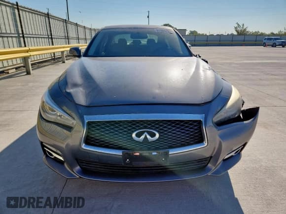 ✅ 2014 Infiniti Q50 Premium • VIN: JN1BV7AP7EM672493 • Lot: 81905785. Listed on Copart with 136,650 mi. Free auction sales archive from the USA and detailed vehicle history report at DreamBid. Image 5.