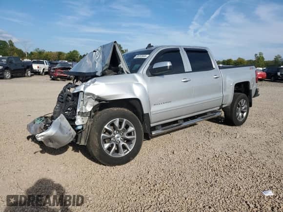 2018 Chevrolet Silverado 1500 LT с VIN 3GCUKREC4JG638977, выставлен на аукционе Copart как лот 80853665 с пробегом Не указан миль и Списание • Salvage title. История ставок и продаж доступна на DreamBid. Изображение 1.