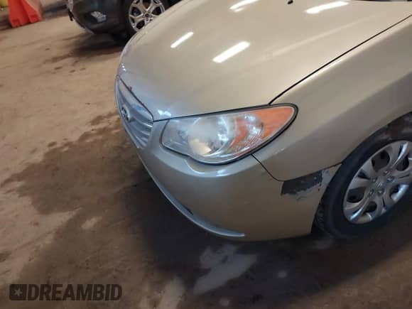 2010 Hyundai Elantra SE with VIN KMHDU4AD9AU170510, listed as a IAAI auction lot 41874885 with 176,477 mi miles and . Bid and sale history available at DreamBid. Image 6.