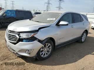 2018 Chevrolet Equinox LT с VIN 2GNAXJEV7J6263922, выставлен на аукционе Copart как лот 71521165 с пробегом 74 123 миль миль и Списание • Salvage title. История ставок и продаж доступна на DreamBid. Изображение 1.