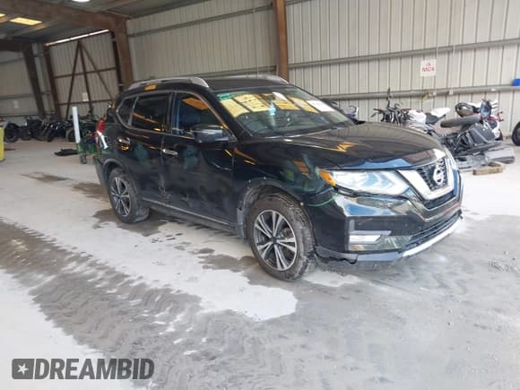 ✅ 2017 Nissan Rogue SL • VIN: JN8AT2MT6HW130793 • Lot: 42710886. Listed on IAAI with 121,159 mi. Free auction sales archive from the USA and detailed vehicle history report at DreamBid. Image 1.