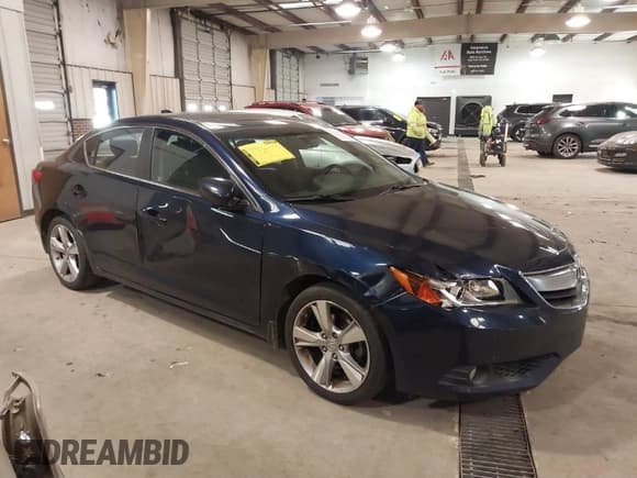 ✅ 2013 Acura ILX Premium • VIN: 19VDE1F57DE005746 • Lot: 41269770. Listed on IAAI with 128,624 mi. Free auction sales archive from the USA and detailed vehicle history report at DreamBid. Image 1.
