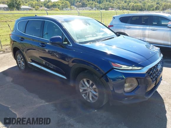 ✅ 2019 Hyundai Santa Fe SEL • VIN: 5NMS33AD7KH020056 • Lot: 43397434. Wystawiony na IAAI z przebiegiem 97 779 mil. Bezpłatny archiwum sprzedaży aukcyjnych z USA i szczegółowy raport historii pojazdu na DreamBid. Zdjęcie 1.