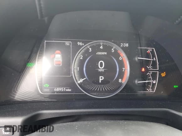 ✅ 2020 Lexus ES 300h Luxury • VIN: 58AE21B18LU005315 • Lot: 66000895. Wystawiony na Copart z przebiegiem 68 951 mil. Bezpłatny archiwum sprzedaży aukcyjnych z USA i szczegółowy raport historii pojazdu na DreamBid. Zdjęcie 9.