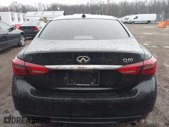 ✅ 2021 Infiniti Q50 Luxe • VIN: JN1EV7BP3MM707072 • Lot: 41685233. Listed on IAAI with 66,160 mi. Free auction sales archive from the USA and detailed vehicle history report at DreamBid. Image 16.
