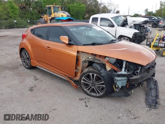 ✅ 2016 Hyundai Veloster Turbo Rally Edition • VIN: KMHTC6AE2GU259766 • Lot: 41476214. Wystawiony na IAAI z przebiegiem 73 483 mil. Bezpłatny archiwum sprzedaży aukcyjnych z USA i szczegółowy raport historii pojazdu na DreamBid. Zdjęcie 1.