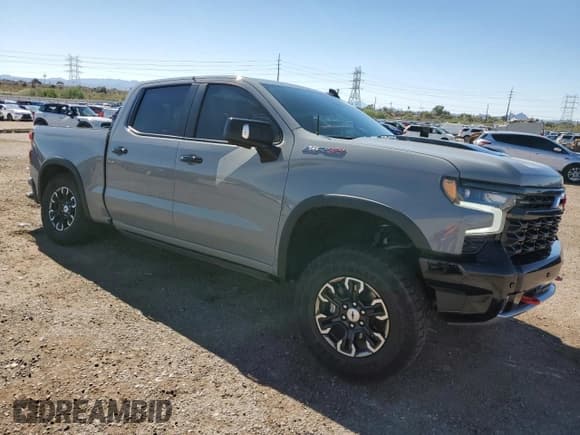 ✅ 2025 Chevrolet Silverado 1500 ZR2 • VIN: 3GCUKHEL8SG130815 • Lot: 82515075. Listed on Copart with 14,386 mi. Free auction sales archive from the USA and detailed vehicle history report at DreamBid. Image 4.