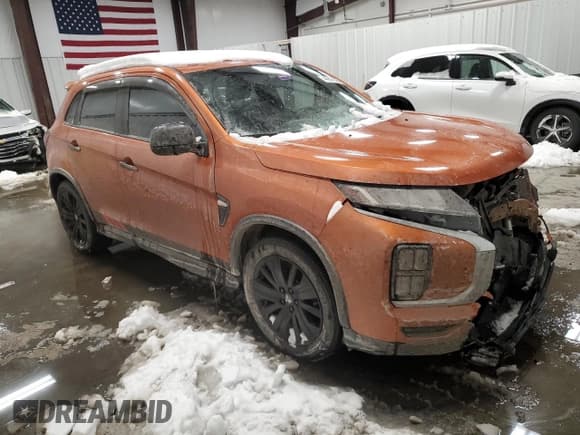 ✅ 2020 Mitsubishi Outlander ES • VIN: JA4AR3AU6LU025117 • Lot: 44847095. Listed on Copart with 77,919 mi. Free auction sales archive from the USA and detailed vehicle history report at DreamBid. Image 4.