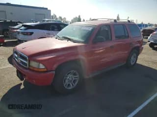 ✅ 2001 Dodge Durango • VIN: 1B4HR28N91F612164 • Лот: 82137745. Опубликован ранее на Copart с пробегом 229 023 миль. Бесплатный доступ к архиву аукционных продаж из США и подробный отчёт об истории автомобиля на DreamBid. Изображение 1.