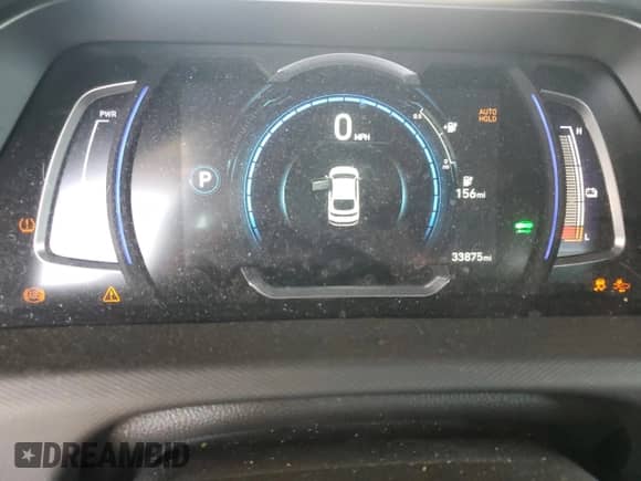 2020 Hyundai Ioniq SE с VIN KMHC75LJ2LU076466, выставлен на аукционе Copart как лот 61099775 с пробегом 33 875 миль миль и Списание • Salvage title. История ставок и продаж доступна на DreamBid. Изображение 9.