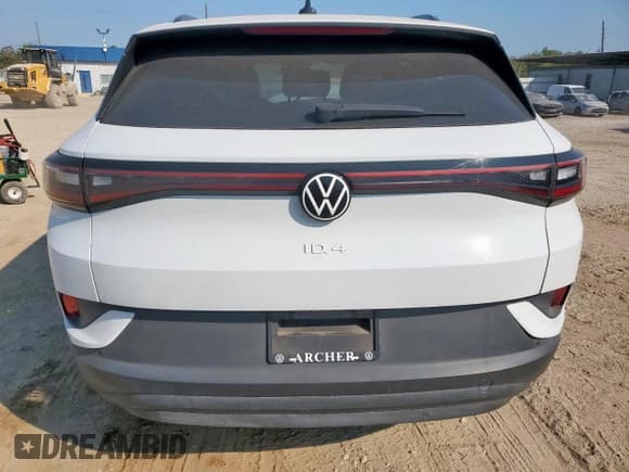 ✅ 2022 Volkswagen ID.4 Pro • VIN: WVGRMPE29NP058505 • Lot: 81110725. Listed on Copart with 47,717 mi. Free auction sales archive from the USA and detailed vehicle history report at DreamBid. Image 6.